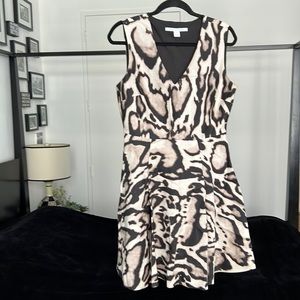 Diane von Fustenberg animal print dress. Worn 3 times but in great condition